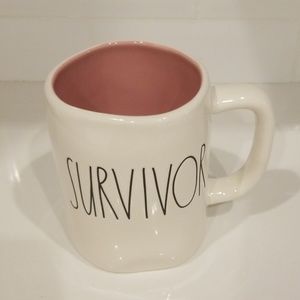 *sold* Rae Dunn Rare Survivor October Mug new